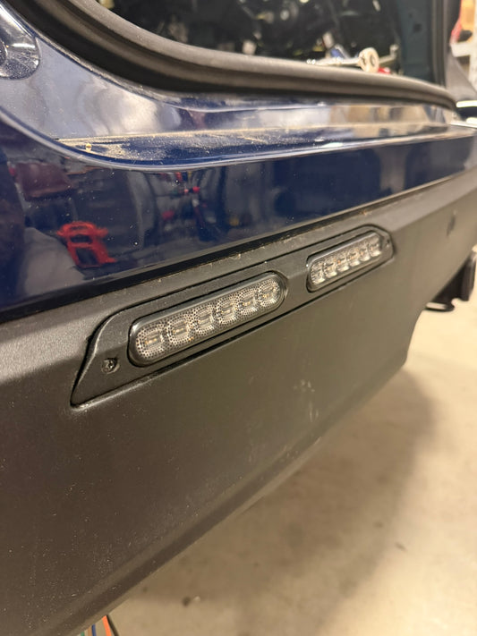 2020-2025 Explorer Police Interceptor Utility PIU Rear Bumper Reflector Insert Pair