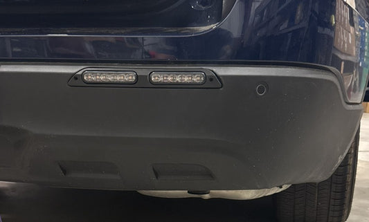 2020-2025 Explorer Police Interceptor Utility PIU Rear Bumper Reflector Insert Pair