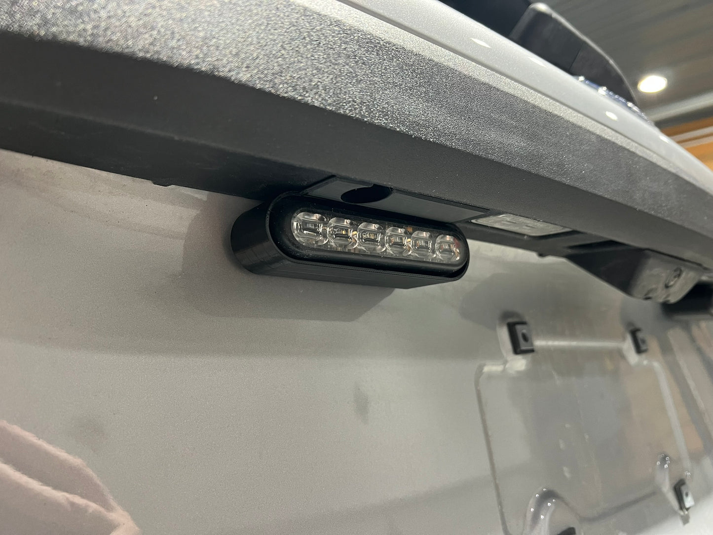 2020-2025 Ford Explorer Police Interceptor Utility PIU Rear Trunk License Plate Mid Hatch Light Brackets