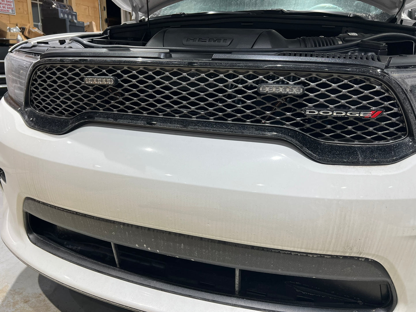 2021-2025 Dodge Durango Pursuit Grille Light Brackets