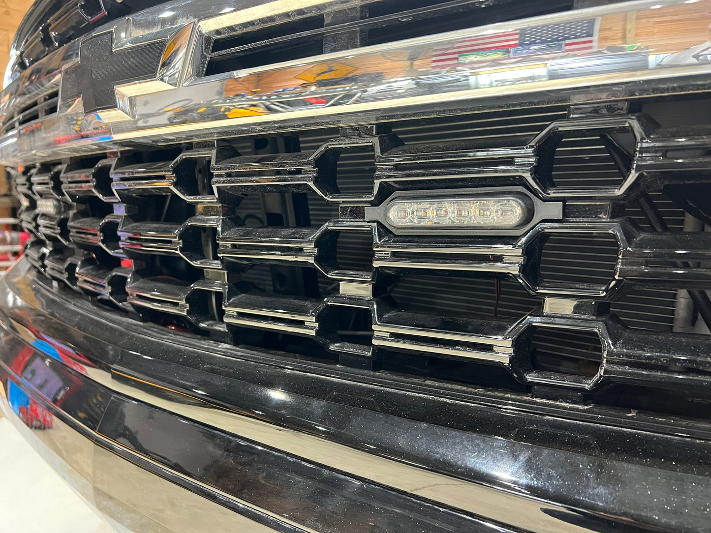 2022-2025 Chevy Tahoe PPV Grille Light Brackets