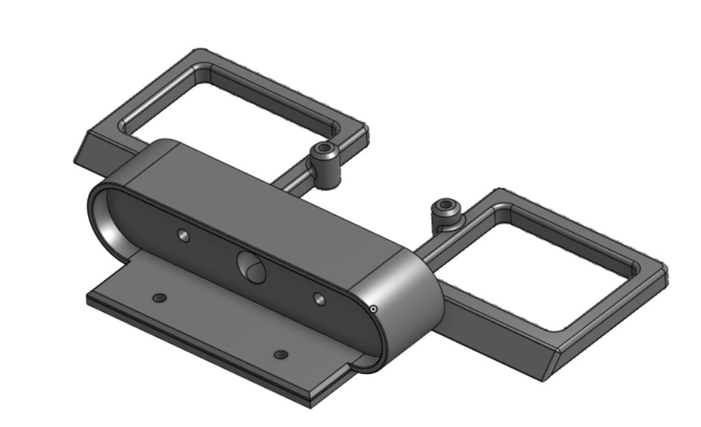 2014-2025 Dodge Durango Pursuit Rear Trunk License Plate Mid Hatch Light Brackets