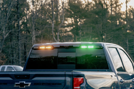 2019-2026 Chevrolet Silverado Rear Cab Mounted Spoiler Light Bar