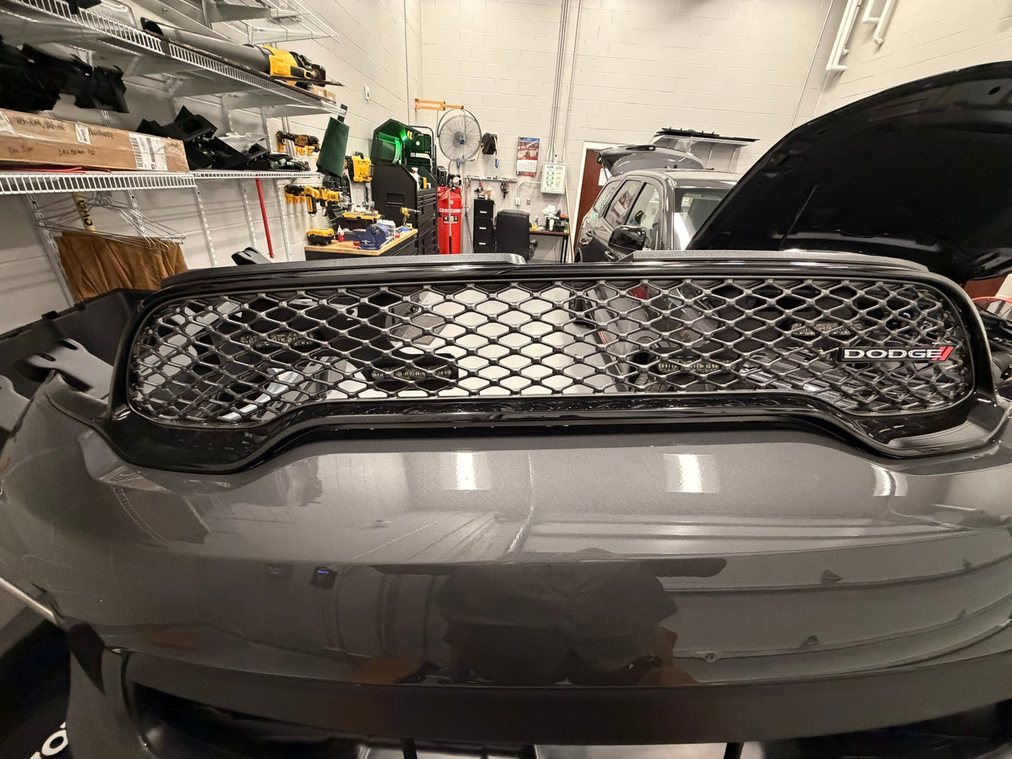 2021-2025 Dodge Durango Pursuit Undercover Stealth Grille Light Brackets