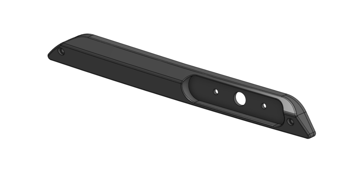 2020-2025 Explorer Police Interceptor Utility PIU Rear Bumper Reflector Insert Pair